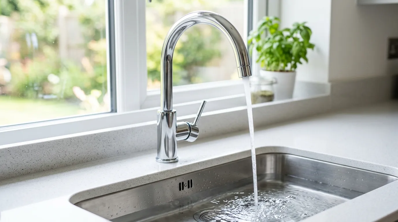 Local Plumbing Master Pros same day plumber fixing a faucet in Woodbourne, PA